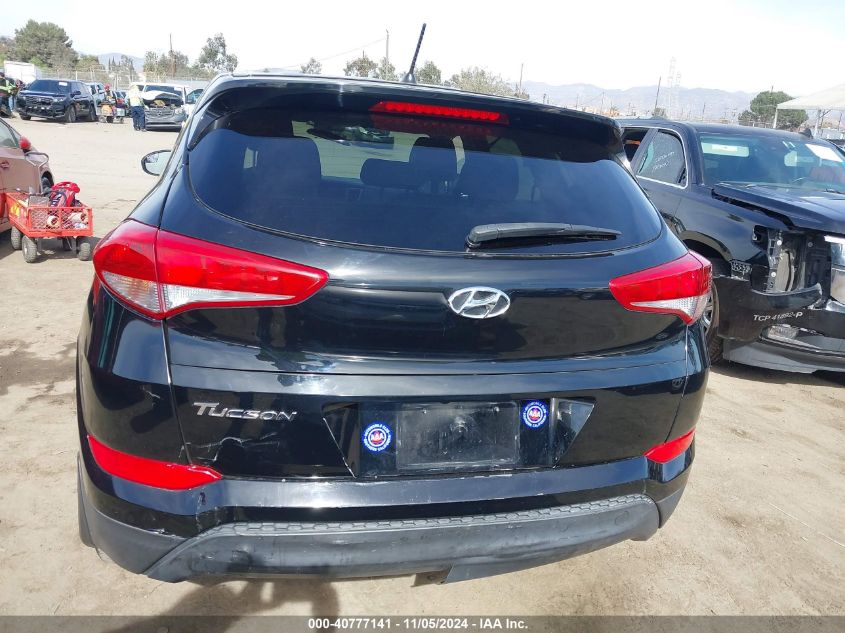 2018 Hyundai Tucson Se VIN: KM8J23A49JU648184 Lot: 40777141