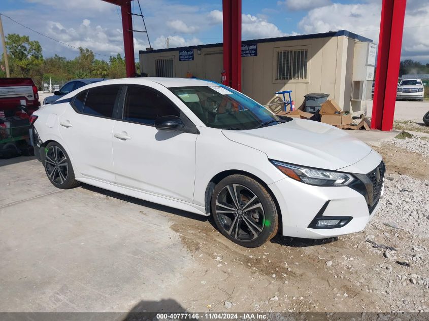 2020 Nissan Sentra Sr Xtronic Cvt VIN: 3N1AB8DV2LY275479 Lot: 40777146