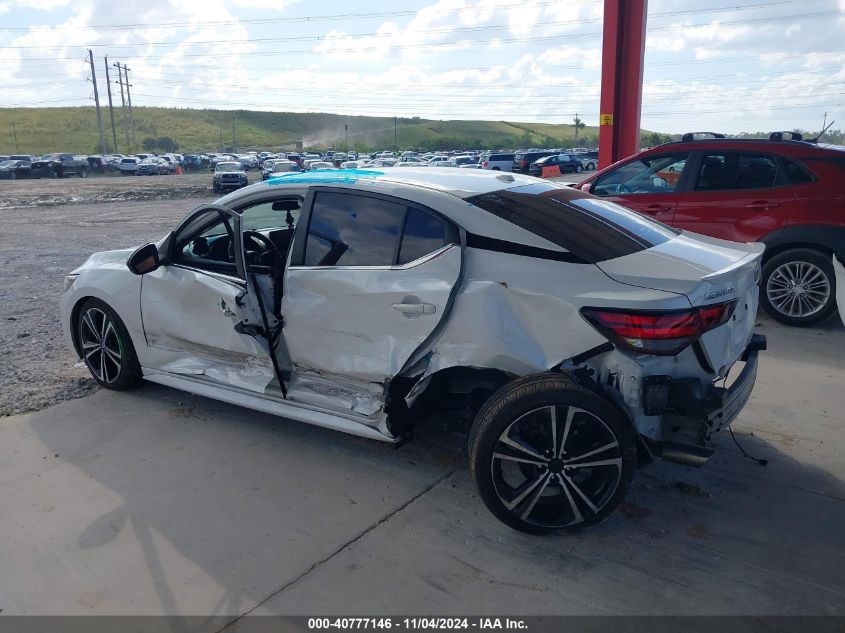 2020 Nissan Sentra Sr Xtronic Cvt VIN: 3N1AB8DV2LY275479 Lot: 40777146