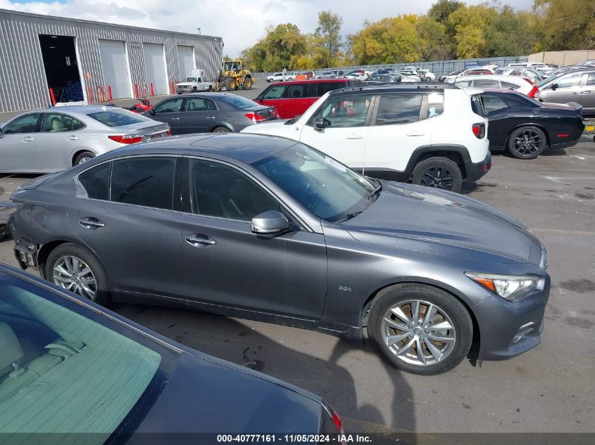 2017 Infiniti Q50 3.0T Premium VIN: JN1EV7AR2HM830032 Lot: 40777161