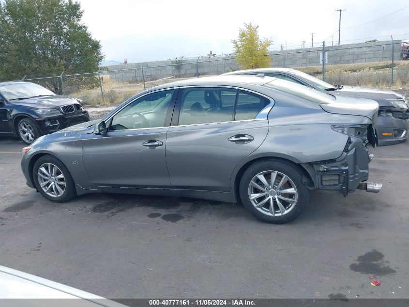 2017 Infiniti Q50 3.0T Premium VIN: JN1EV7AR2HM830032 Lot: 40777161