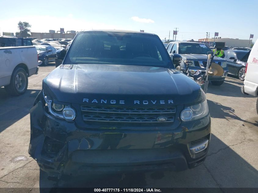 2014 Land Rover Range Rover Sport 3.0L V6 Supercharged Hse/3.0L V6 Supercharged Se VIN: SALWG2WF4EA377941 Lot: 40777175