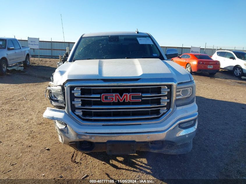 2018 GMC Sierra 1500 Slt VIN: 3GTU2NEJ7JG620125 Lot: 40777185