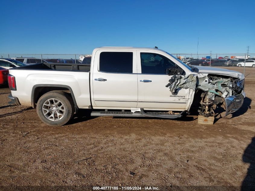 2018 GMC Sierra 1500 Slt VIN: 3GTU2NEJ7JG620125 Lot: 40777185