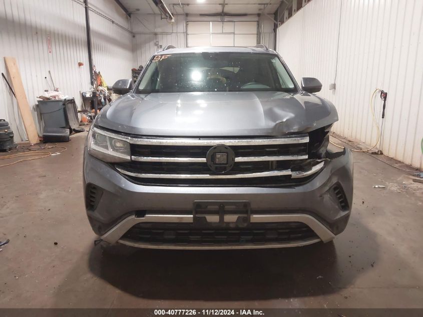 2021 Volkswagen Atlas 3.6L V6 Se W/Technology VIN: 1V2KR2CA6MC559179 Lot: 40777226