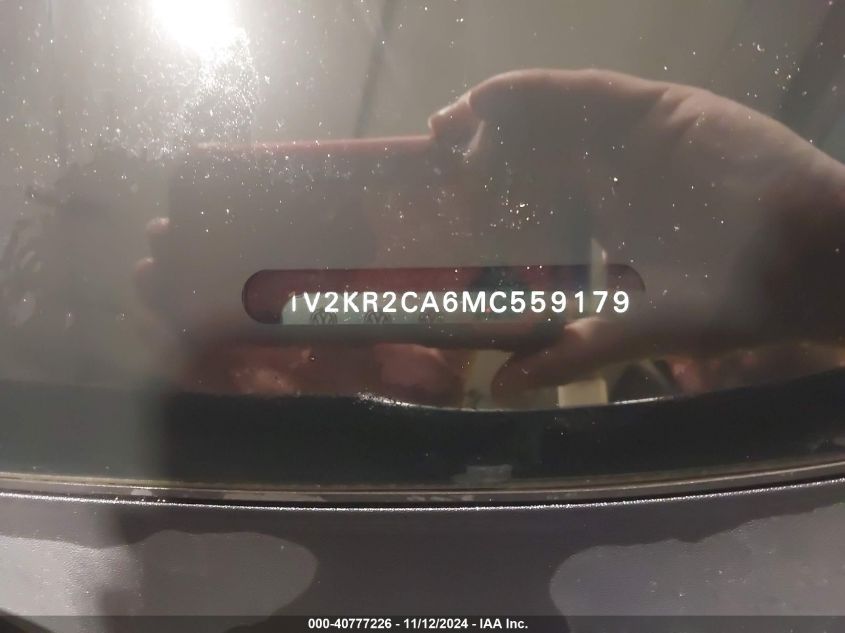 2021 VOLKSWAGEN ATLAS VIN: 1V2KR2CA6MC559179