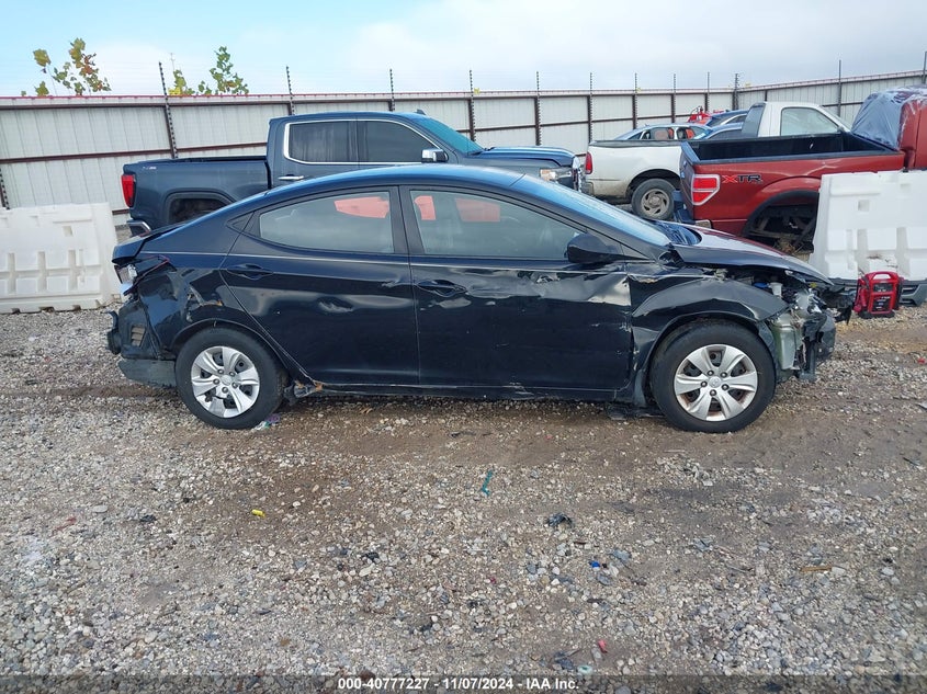 2016 HYUNDAI ELANTRA SE - 5NPDH4AEXGH746030