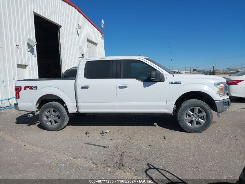 2018 Ford F-150 Xlt VIN: 1FTEW1E55JKC57711 Lot: 40777235