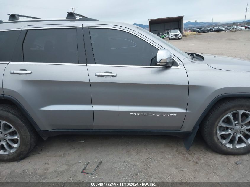 2015 Jeep Grand Cherokee Limited VIN: 1C4RJFBM8FC706177 Lot: 40777244