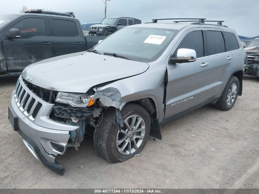 2015 Jeep Grand Cherokee Limited VIN: 1C4RJFBM8FC706177 Lot: 40777244