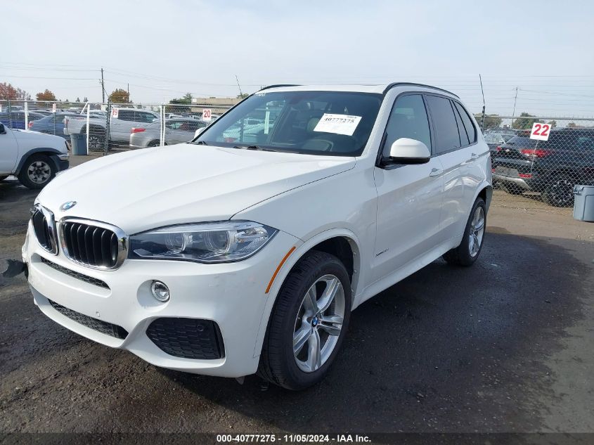 VIN 5UXKR0C54F0K63685 2015 BMW X5, Xdrive35I no.2