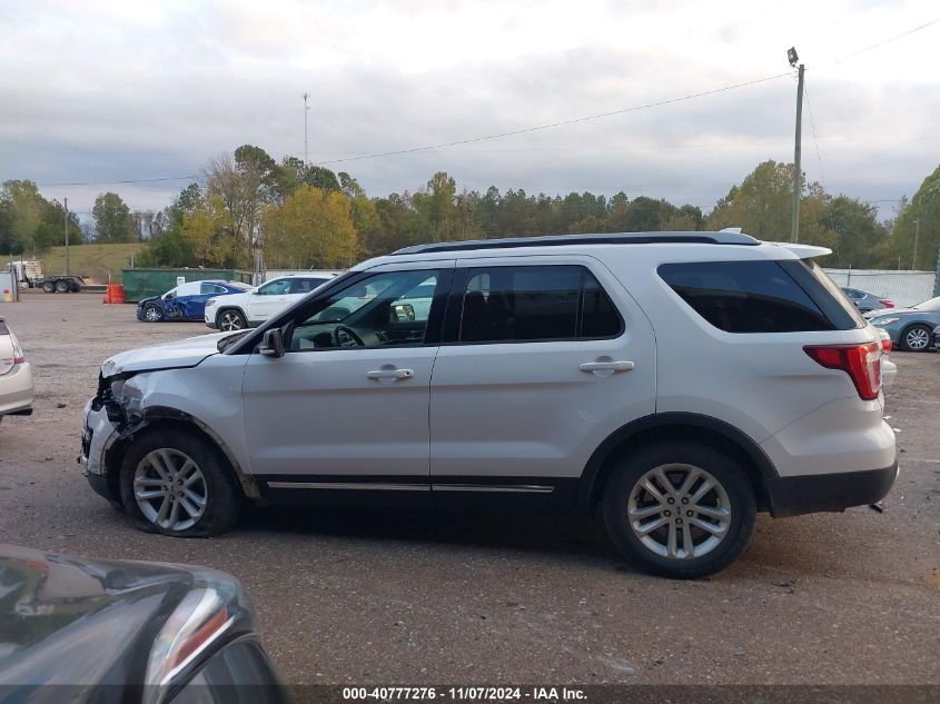 2016 Ford Explorer Xlt VIN: 1FM5K7D87GGC82014 Lot: 40777276