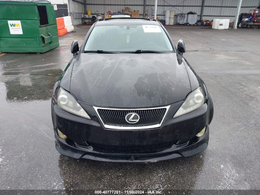 2008 Lexus Is 250 VIN: JTHBK262282071173 Lot: 40777281