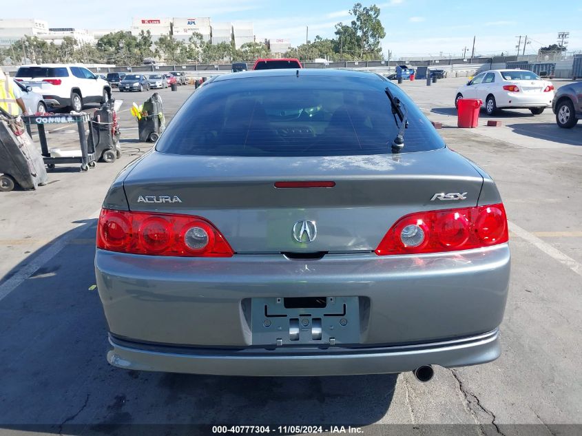 2005 Acura Rsx VIN: JH4DC54895S011868 Lot: 40777304