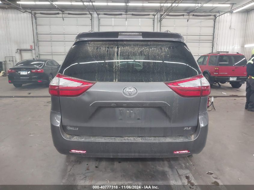 2015 Toyota Sienna Xle 8 Passenger VIN: 5TDYK3DC3FS563942 Lot: 40777318