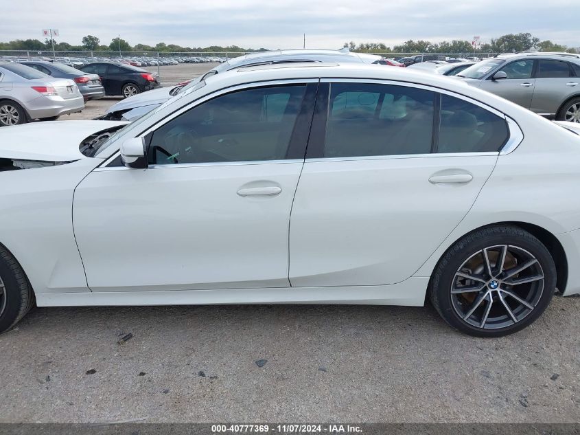 2020 BMW 330I VIN: 3MW5R1J01L8B13074 Lot: 40777369