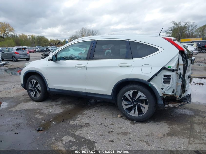 2015 Honda Cr-V Touring VIN: 5J6RM4H98FL117686 Lot: 40777372