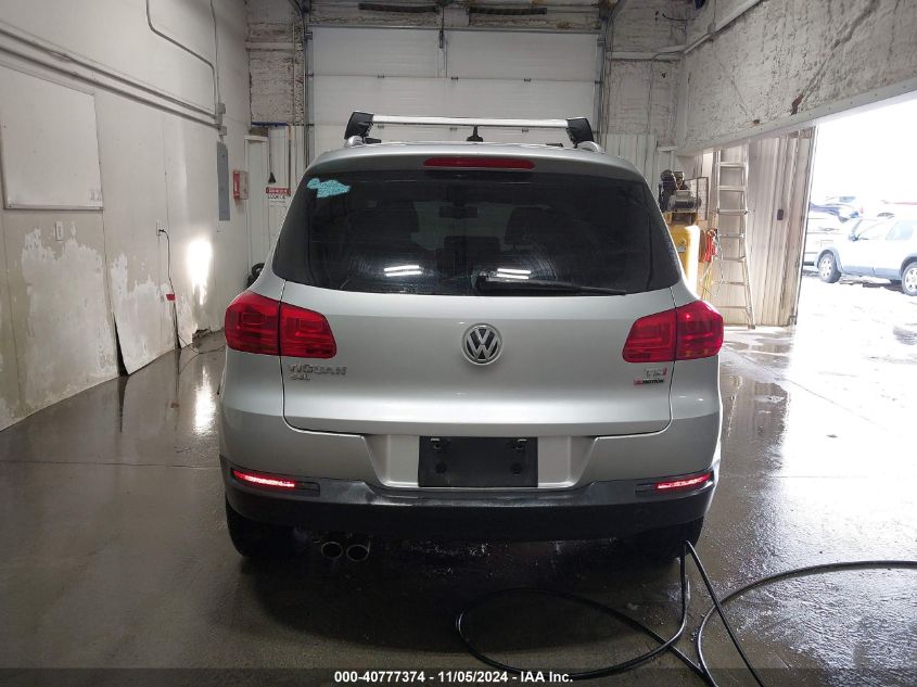 2016 Volkswagen Tiguan Sel VIN: WVGBV7AX3GW615904 Lot: 40777374