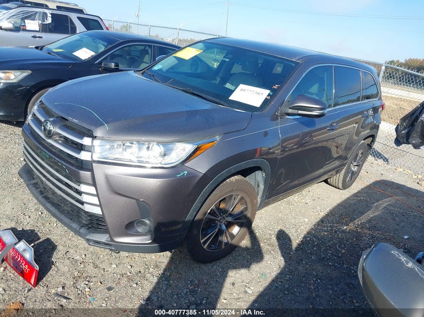 VIN 5TDZARFH4HS025191 2017 TOYOTA HIGHLANDER LE