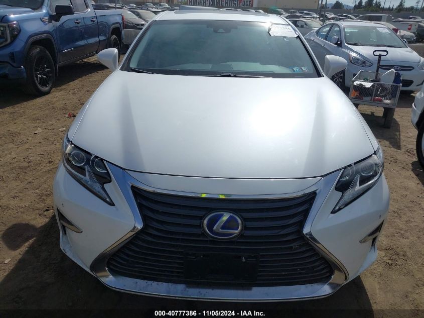 2016 Lexus Es 300H VIN: JTHBW1GG8G2121873 Lot: 40777386