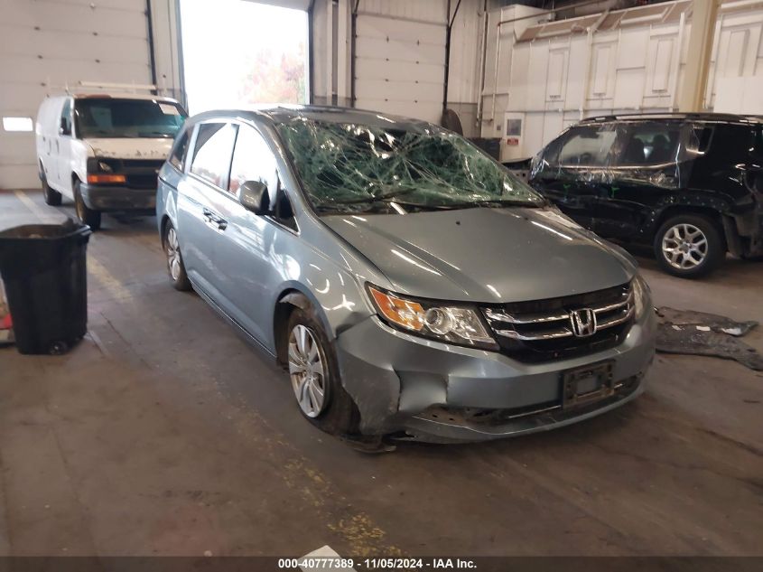 VIN 5FNRL5H61EB057143 2014 Honda Odyssey, Ex-L no.1