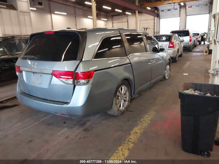 VIN 5FNRL5H61EB057143 2014 Honda Odyssey, Ex-L no.4