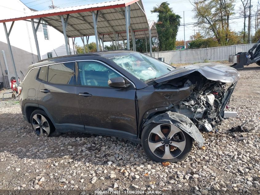 2018 Jeep Compass Latitude Fwd VIN: 3C4NJCBB1JT133941 Lot: 40777401