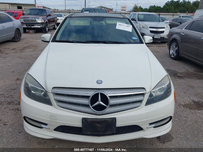 2011 Mercedes-Benz C 300 Luxury/Sport VIN: WDDGF5EBXBR164011 Lot: 40777407