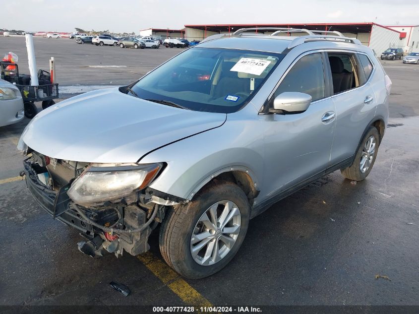 VIN KNMAT2MT5FP523056 2015 NISSAN ROGUE no.2