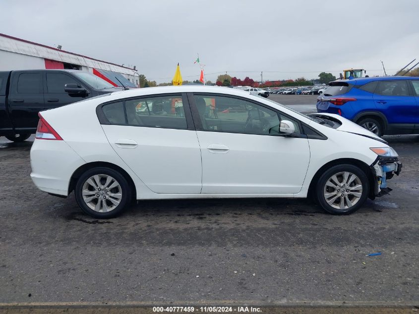 2013 Honda Insight Ex VIN: JHMZE2H78DS006465 Lot: 40777459