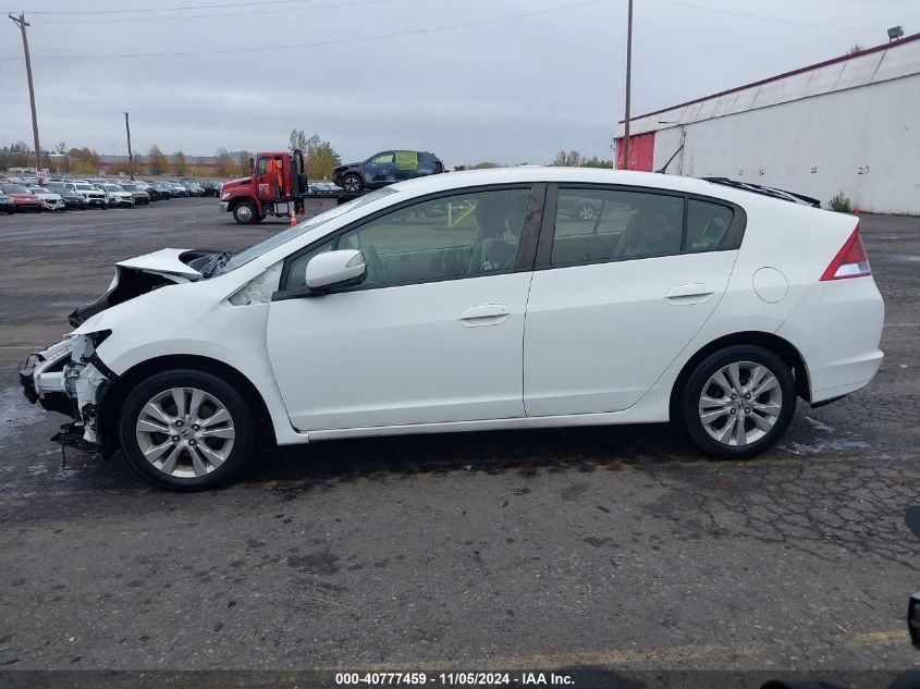 2013 Honda Insight Ex VIN: JHMZE2H78DS006465 Lot: 40777459