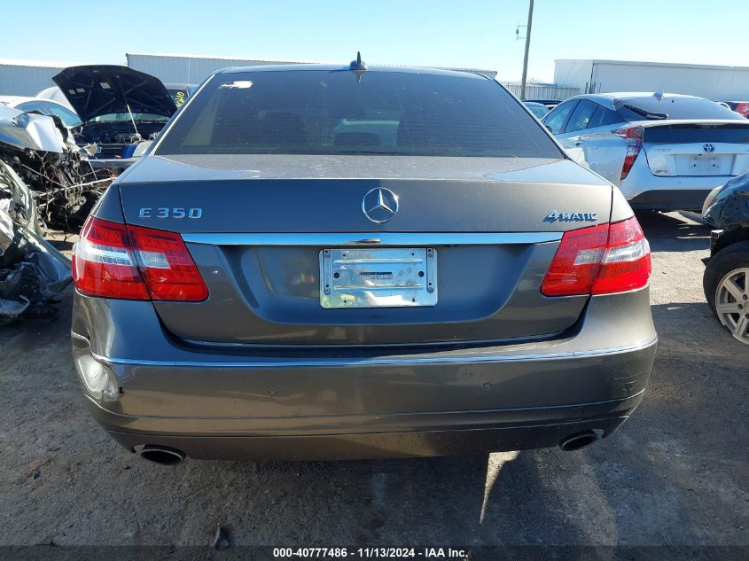 2012 Mercedes-Benz E 350 4Matic VIN: WDDHF8JB7CA603127 Lot: 40777486