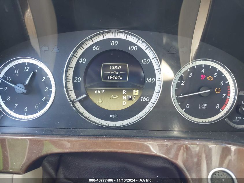 2012 MERCEDES-BENZ E 350 VIN: WDDHF8JB7CA603127