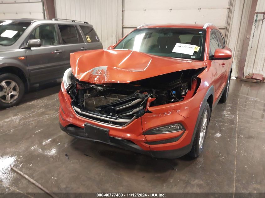 2016 Hyundai Tucson Se VIN: KM8J3CA45GU210915 Lot: 40777489