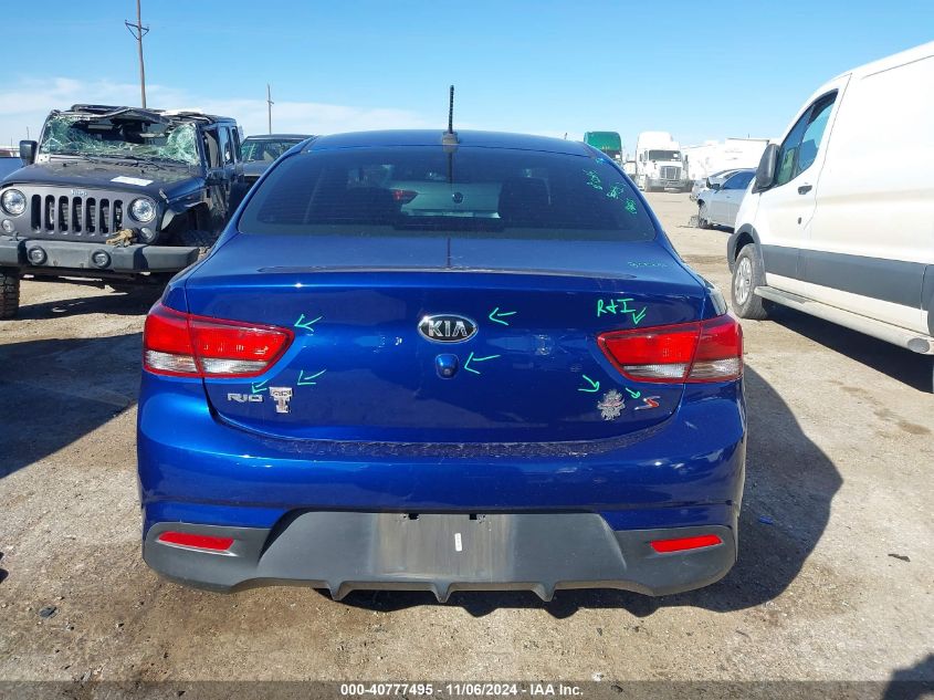 2019 Kia Rio S VIN: 3KPA24AB7KE167584 Lot: 40777495