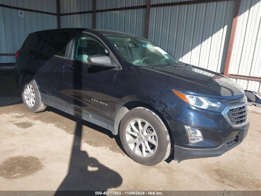 2020 Chevrolet Equinox Fwd Ls VIN: 3GNAXHEV3LS677129 Lot: 40777503