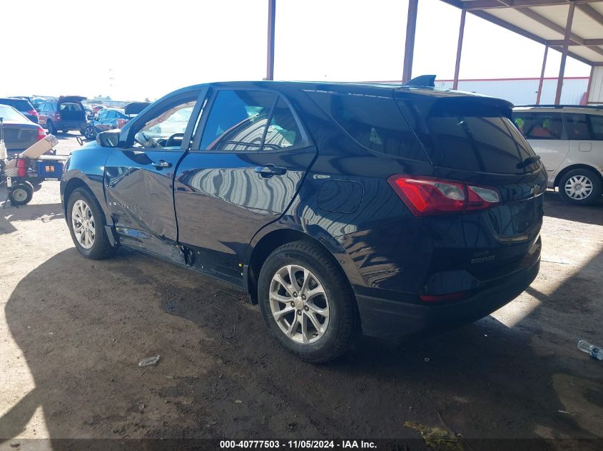 2020 Chevrolet Equinox Fwd Ls VIN: 3GNAXHEV3LS677129 Lot: 40777503