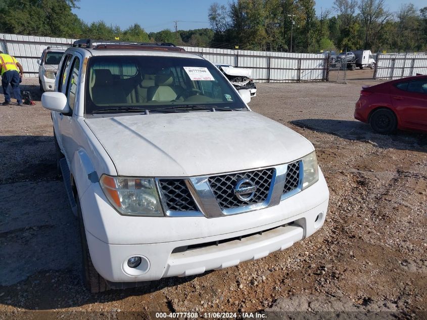 2006 Nissan Pathfinder Le VIN: 5N1AR18U66C676155 Lot: 40777508