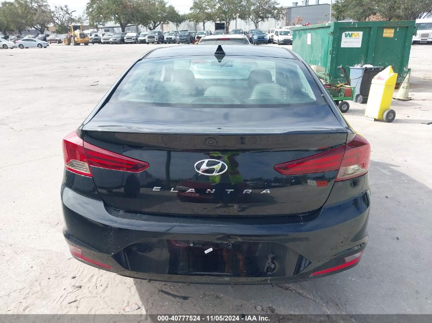 2019 Hyundai Elantra Sel VIN: 5NPD84LF5KH468880 Lot: 40777524