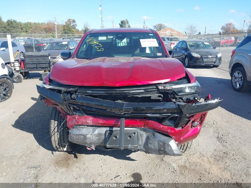 2023 Chevrolet Colorado 4Wd Short Box Z71 VIN: 1GCPTDEKXP1210133 Lot: 40777528