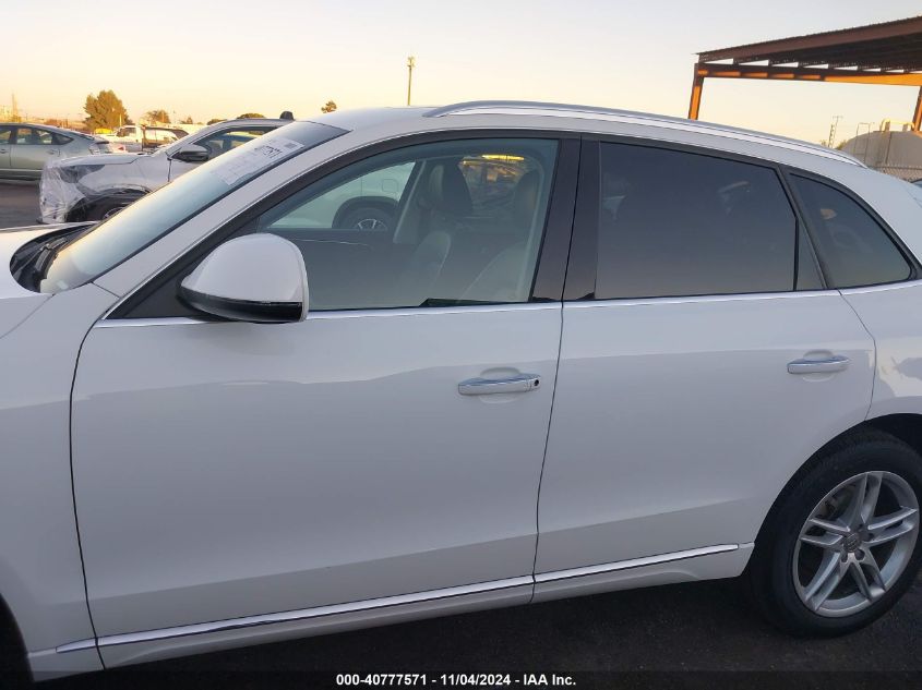 2015 Audi Q5 2.0T Premium VIN: WA1CFAFP8FA036473 Lot: 40777571