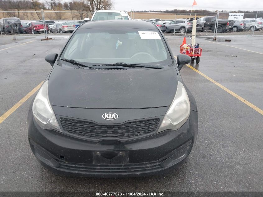 2015 Kia Rio Lx VIN: KNADM4A33F6440786 Lot: 40777573