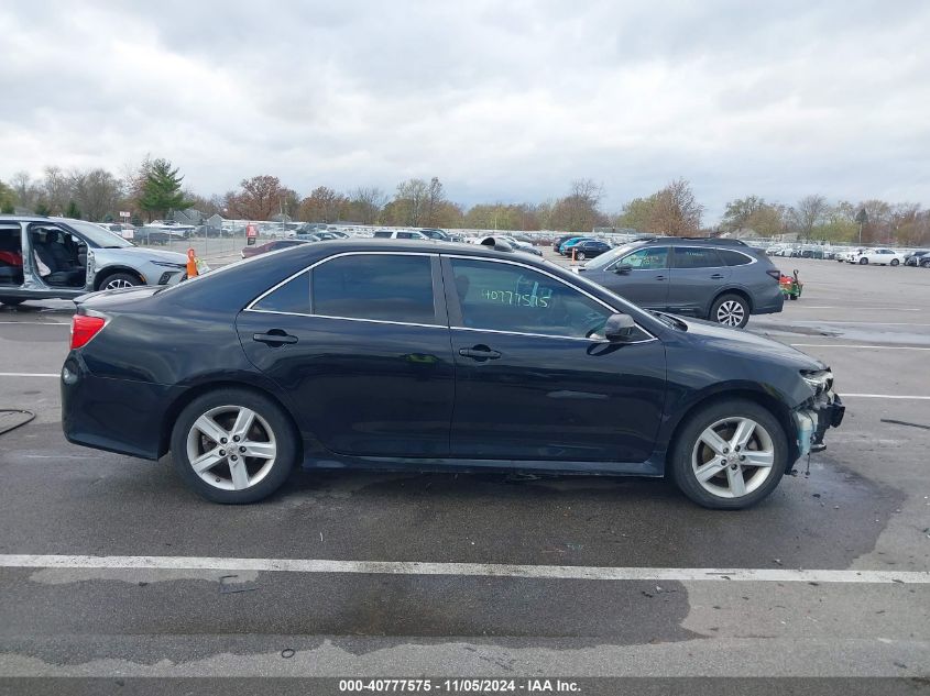 2012 Toyota Camry Se VIN: 4T1BF1FK8CU146662 Lot: 40777575