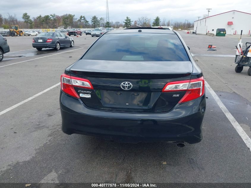 2012 Toyota Camry Se VIN: 4T1BF1FK8CU146662 Lot: 40777575