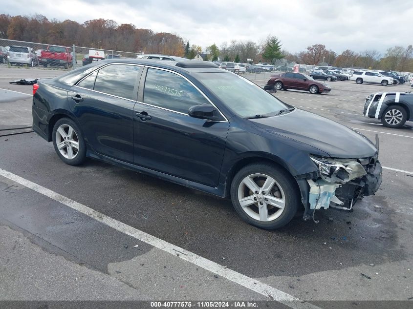 2012 Toyota Camry Se VIN: 4T1BF1FK8CU146662 Lot: 40777575