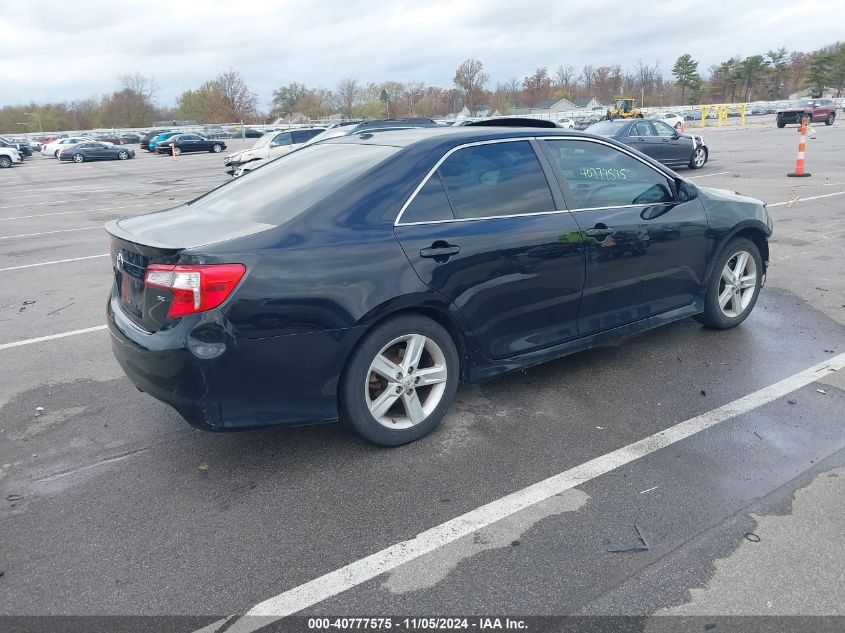 2012 Toyota Camry Se VIN: 4T1BF1FK8CU146662 Lot: 40777575