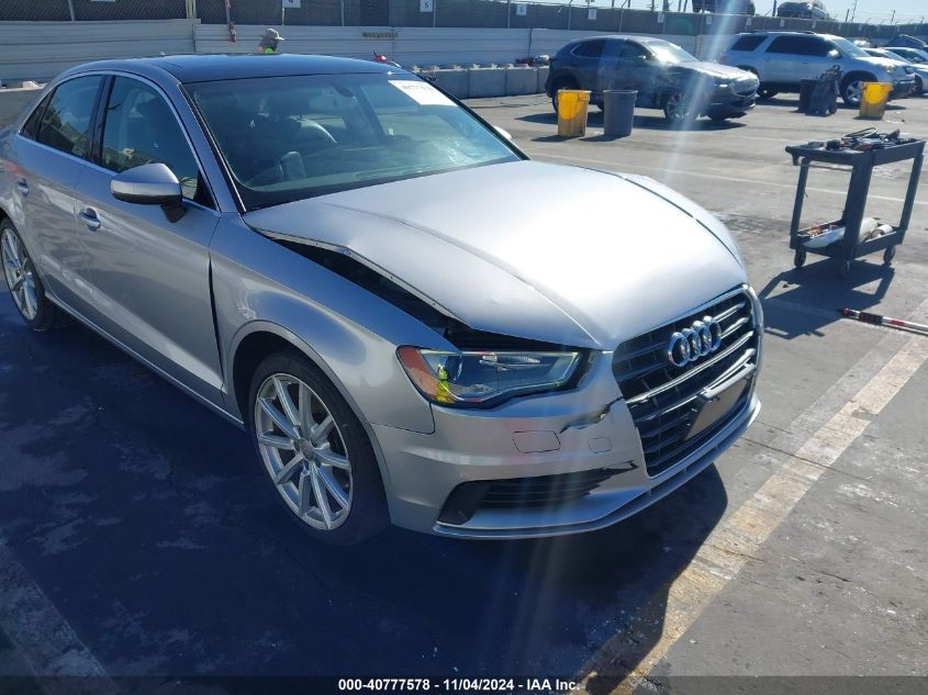 2015 Audi A3 1.8T Premium VIN: WAUCCGFF7F1100752 Lot: 40777578