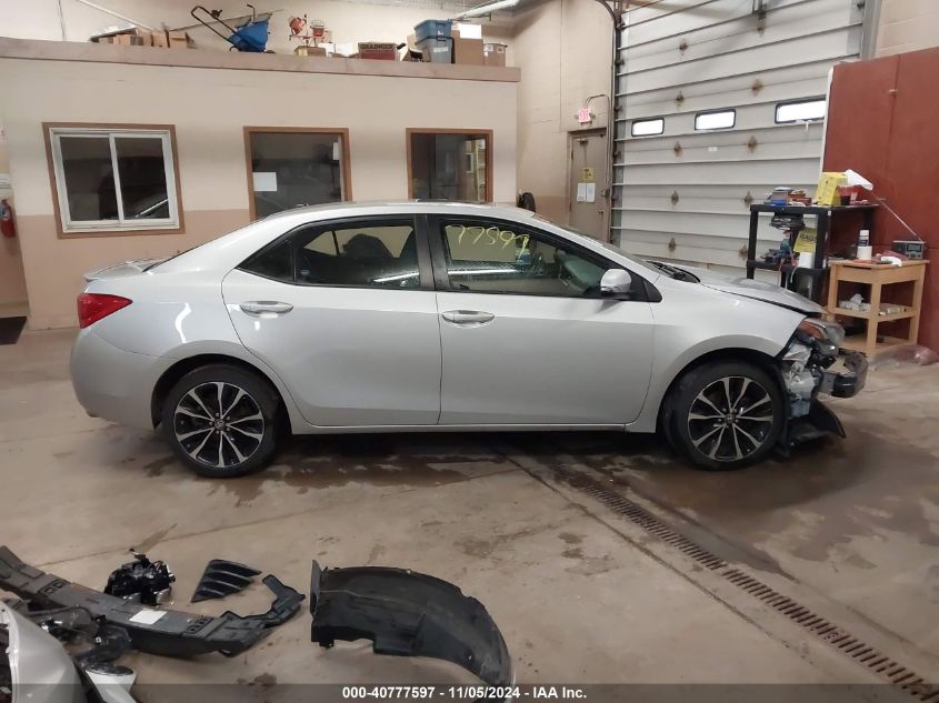 2018 Toyota Corolla L/Le/Xle/Se/Xse VIN: 2T1BURHE8JC102476 Lot: 40777597