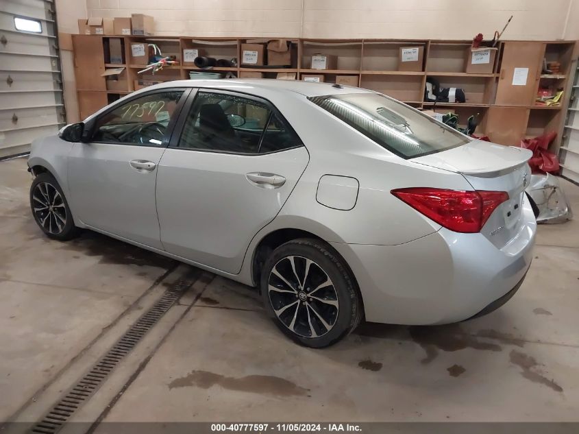 2018 Toyota Corolla L/Le/Xle/Se/Xse VIN: 2T1BURHE8JC102476 Lot: 40777597