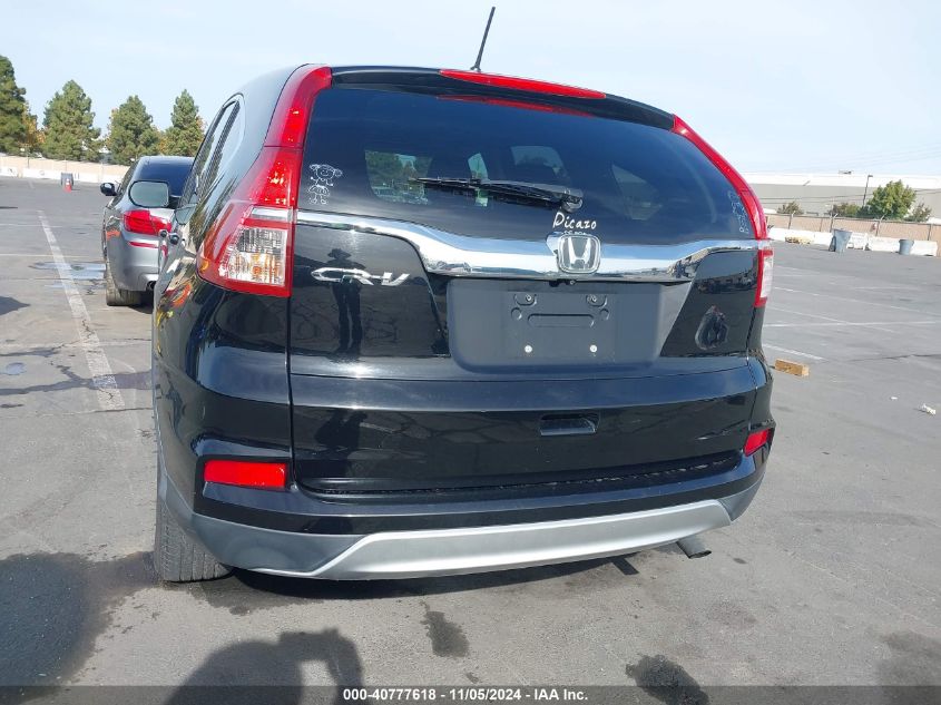 2015 Honda Cr-V Ex VIN: 3CZRM3H5XFG701480 Lot: 40777618